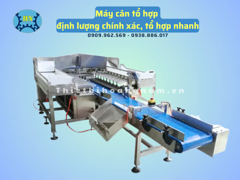 Máy cân tổ hợp 18 đầu cân