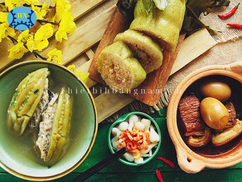 Canh khổ qua - thịt kho tàu
