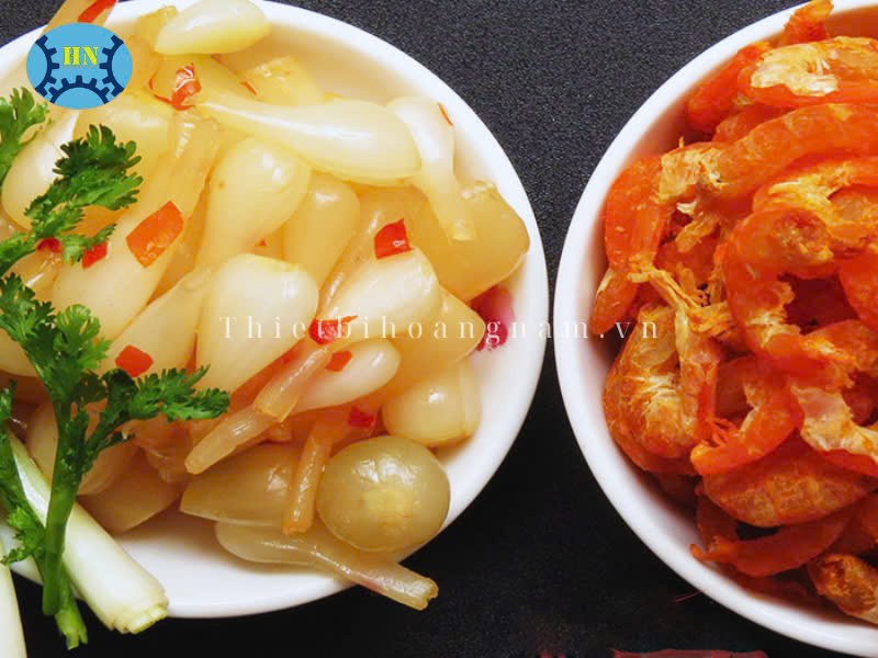 Dưa món - tôm chua ngày tết