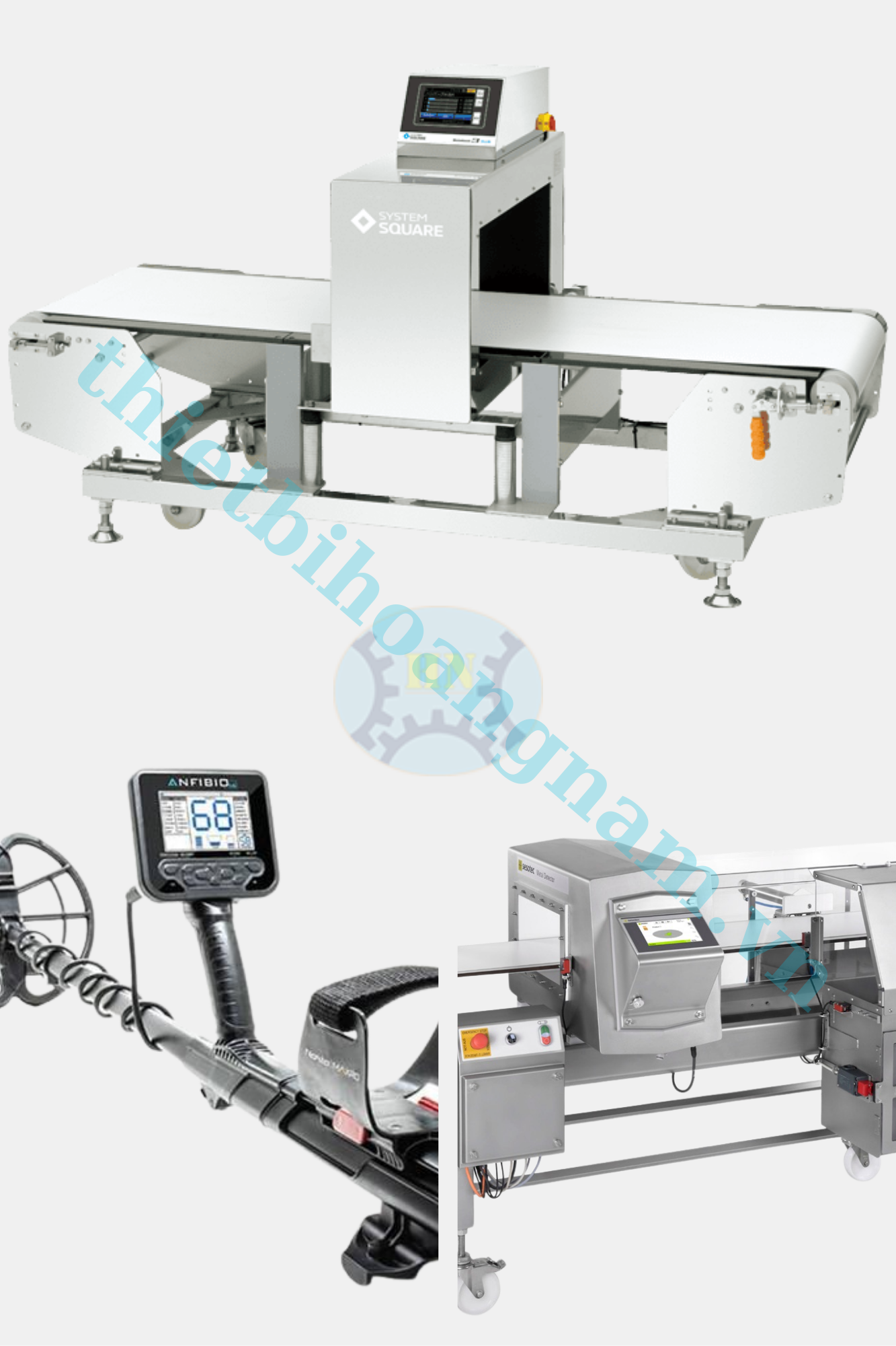 Máy dò kim loại công nghiệp phổ biến hiện nay